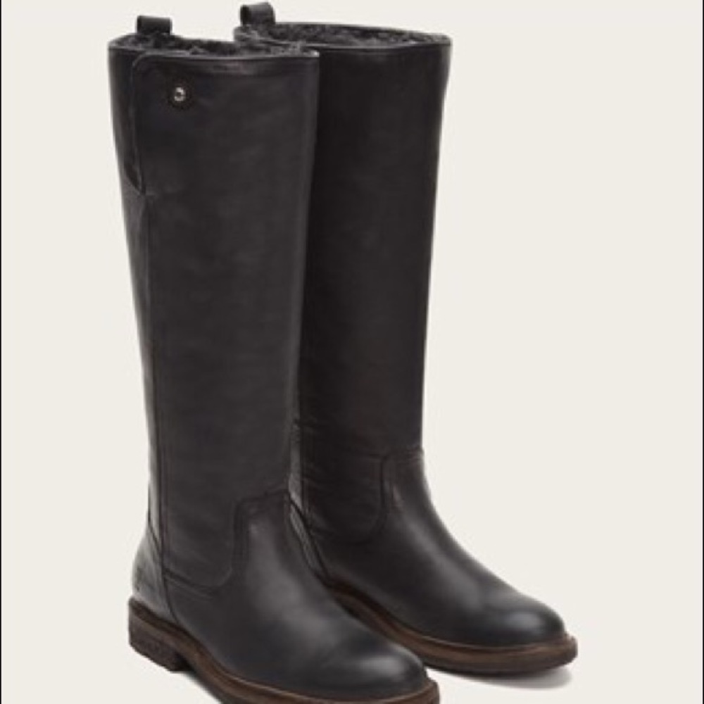(brand new) FRYE Women’s Shearling Lined Knee High Boots (US 7)